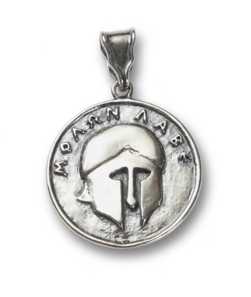 MOLON LABE pendant in sterling silver
