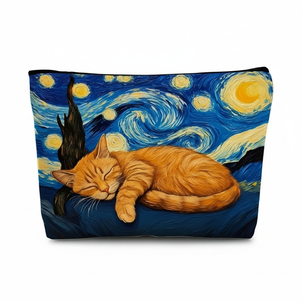 Orange Tabby Travel Bag