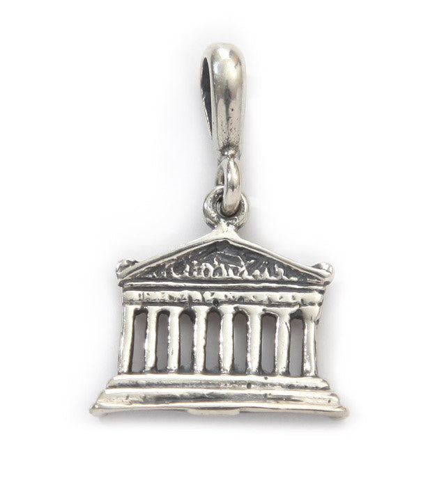 Parthenon pendant in sterling silver