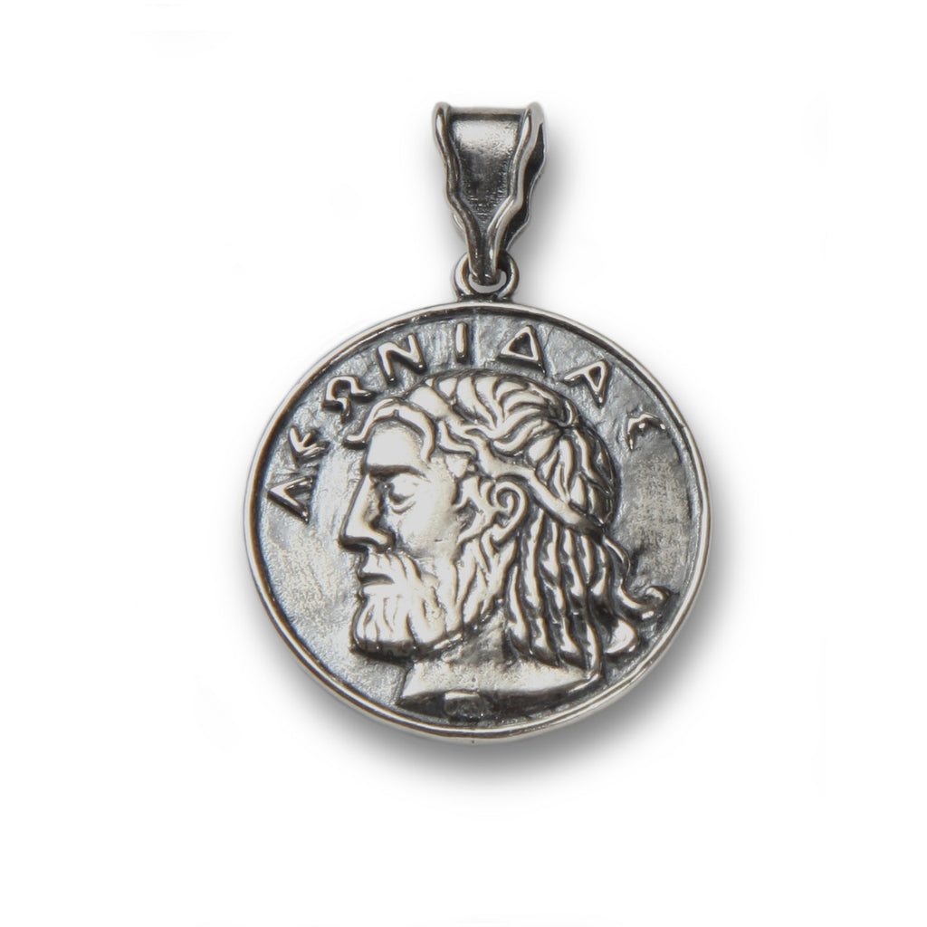 Leonidas pendant in sterling silver